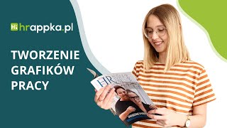 Jak zarządzać grafikami pracowniczymi w firmie w systemie HRappka • Ewidencja czasu pracy [upl. by Llerref153]