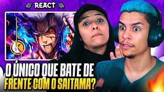 OKABE Garou One Punch Man  Um Monstro  Casal Jounin React 🔥 [upl. by Thormora960]