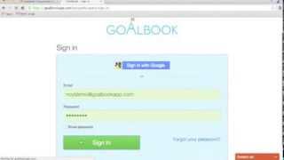 Goalbook Training Video [upl. by Cristian]