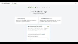 Changeover MultiDate Bookings  Setup Wizard [upl. by Cut]