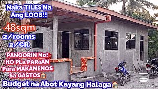 PARAaN Ng PANDAY PRA MAKAMURA TAYO 48sqm 2Rooms 2CR Magaling na karpintero ito [upl. by Haze]