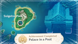 How to Unlock Palace in a Pool domain Genshin Impact Watatsumi Island Inazuma Patch 21 Guide [upl. by Asiulana212]