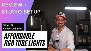 Best Affordable RGB Tube Lights Nanlite Pavotube ii 6c [upl. by Phina]