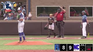 POOL PLAY  DYB WS O Zone Div I World Series  FL v NC [upl. by Grant]