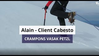 CRAMPONS VASAK LEVERLOCK UNIVERSEL de PETZL lâ€™avis dAlain  CABESTO [upl. by Loggia937]