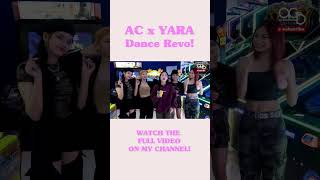 AC Bonifacio x YARA does DDR Dance Revo Challenge [upl. by Halian473]