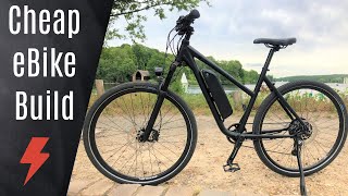 DIY Electric Bike Conversion Kit  My How To eBike Build and Test drive [upl. by Lewes893]