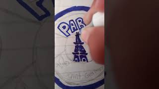 REDISEÑO DEL ESCUDO DEL PSG [upl. by Retsam]