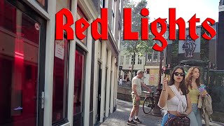 Amsterdam walk Red Light District narrated [upl. by Chickie]