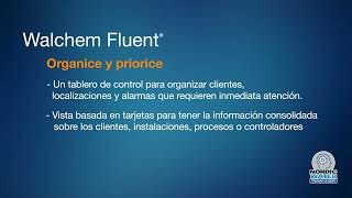 Plataforma de gestion Walchem Fluent [upl. by Esinned]