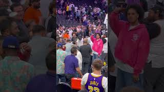 Influencer Cam Wilder at the Suns a Lakers game in PHX 👀 camwilder shorts [upl. by Eelarak]