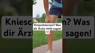 Knieschmerzen und falsche Diagnosen Was dir Ärzte nicht sagen 🤔 knieschmerzen knie [upl. by Eimaral12]