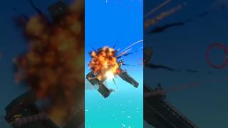 Missile backfires causing plane to crash trailmakers [upl. by Emee]