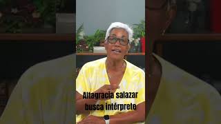 Altagracia Salazar busca interprete actualidadrdsinmaquillajealtagraciassalazar [upl. by Yur]