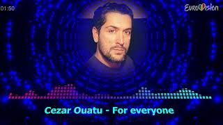 Cezar Ouatu  For everyone Eurovision România 2022 – audio [upl. by Aziar]