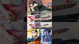 NARUTO SHIPPUDEN OST KOKUTEN  Sasuke Guitar Theme narutoshippuden sasuke shorts [upl. by Tybald94]