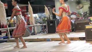 Traditional Dance  Ngajat Iban from Sarawak [upl. by Symon590]