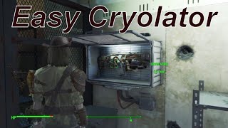 Fallout 4  Dogmeat the Master of Unlocking Easy Cryolator [upl. by Pippas826]