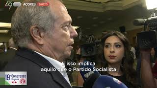 Declarações do Presidente do Partido Socialista Carlos César sobre o Orçamento do Estado de 2025 [upl. by Glennon]