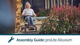 proLite Alluvium Folding Wheelchair  CareCo Assembly Guide [upl. by Arec]