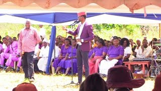 LISTEN TO MP DIDMUS BARASAS REMARKS INFRONT OF EUGENE WAMALWA IN MISANGA TONGAREN CONSTITUENCY [upl. by Jeroma445]