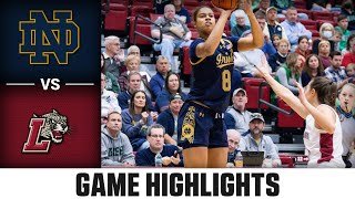 Notre Dame vs Lafayette Game Highlights  202425 ACC Womens Basketball [upl. by Atikihs]