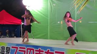 TAMAHANA・タヒチアン・ダンススクール 演舞83 フラのまちフラフェスティバル2017 [upl. by Ainola]