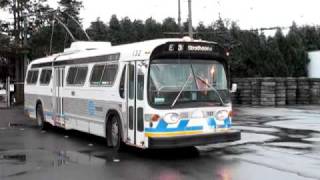 EDMONTON TROLLEYBUS TEST IN VANCOUVER 2 [upl. by Kai157]