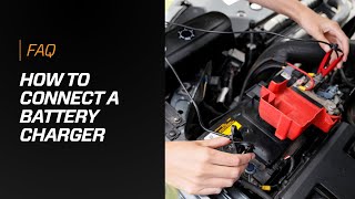 FAQ  How to connect a battery charger [upl. by Chiquita646]