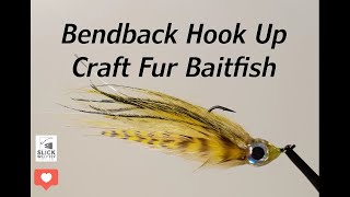 Bendback Hook Up Craft Fur Baitfish [upl. by Knute]