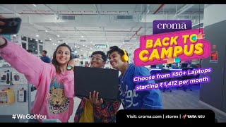 Trendy Gadgets for all  Back to Campus with Croma [upl. by Letnoj]