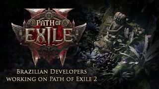 Desenvolvedores Brasileiros do Path of Exile 2 Brazilian Devs working on Path of Exile 2 [upl. by Lenwood]