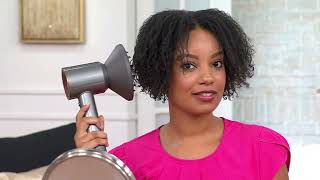 Dyson Supersonic Hair Dryer with Attachments on QVC [upl. by Niwhsa]