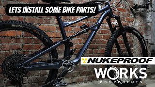 Lets Install Some New Pretty Bike Parts  2021 Status 140 Build [upl. by Ateval110]