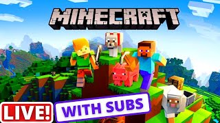 Minecraft Live Streaming  Anyone Can Join  Minecraft Multiplayer Live  Mcpe Live mcpelive [upl. by Ailil]