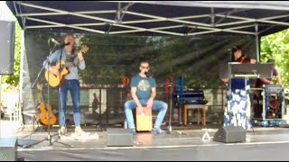 Rockversion WHISKEY IN THE JAR Irish Folk Stadtteilfest Kempten OstHoch3 2024 Violine Gitarre Cajon [upl. by Vassell]