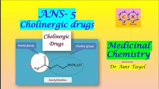 ANS part 5 Cholinergic Drugs 1  Medicinal Chemistry T  PDF 👇 [upl. by Hubsher]