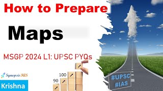 MSGP 2024 L1 Maps from Previous Year Questions  UPSC Prelims [upl. by Nedia]