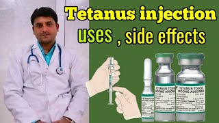 Tetanus toxoid injection tetanus injection  T T injection use  side effect doses in hindi [upl. by Enamart]