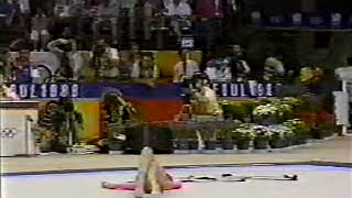 Alexandra Timoshenko ribbon 1988 Olympics Final [upl. by Eedrahc]