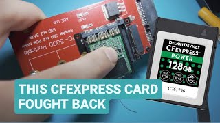 CFexpress card data recovery  the case that took forever [upl. by Jahdal]