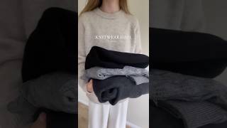 Knitwear haul ​⁠goeliaofficial discount code 10STL [upl. by Grimbald]