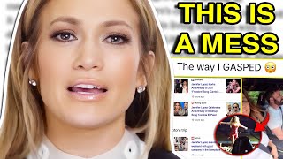 JLO IS A MESS empty stadiums  divorce drama [upl. by Neill801]