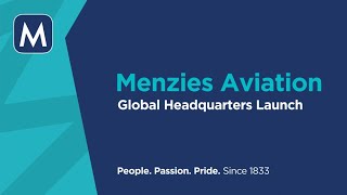 Menzies Aviation opens new global headquarters in London [upl. by Nethsa707]