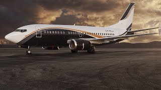 KlasJet Boeing 737500 exterior and interior design [upl. by Affay]