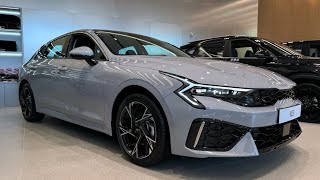 4K 2025 KIA K5 FL Hybrid quotWolf Gray  Blackquot Walkaround Review [upl. by Nelyag]