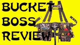 Bucket Boss 85035 Camo Mullet Buster Suspension Rig REVIEW [upl. by Wernda808]