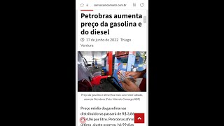 Gasolina e diesel vão aumentar de novo  MinutoDoCarros [upl. by Hsakiv373]