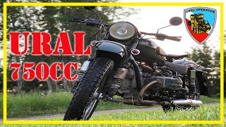 URAL 750cc Primer Viaje 20km sin sidecar [upl. by Atonsah]