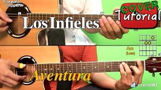 Los Infieles  Aventura TutorialCover Guitarra [upl. by Dihsar]